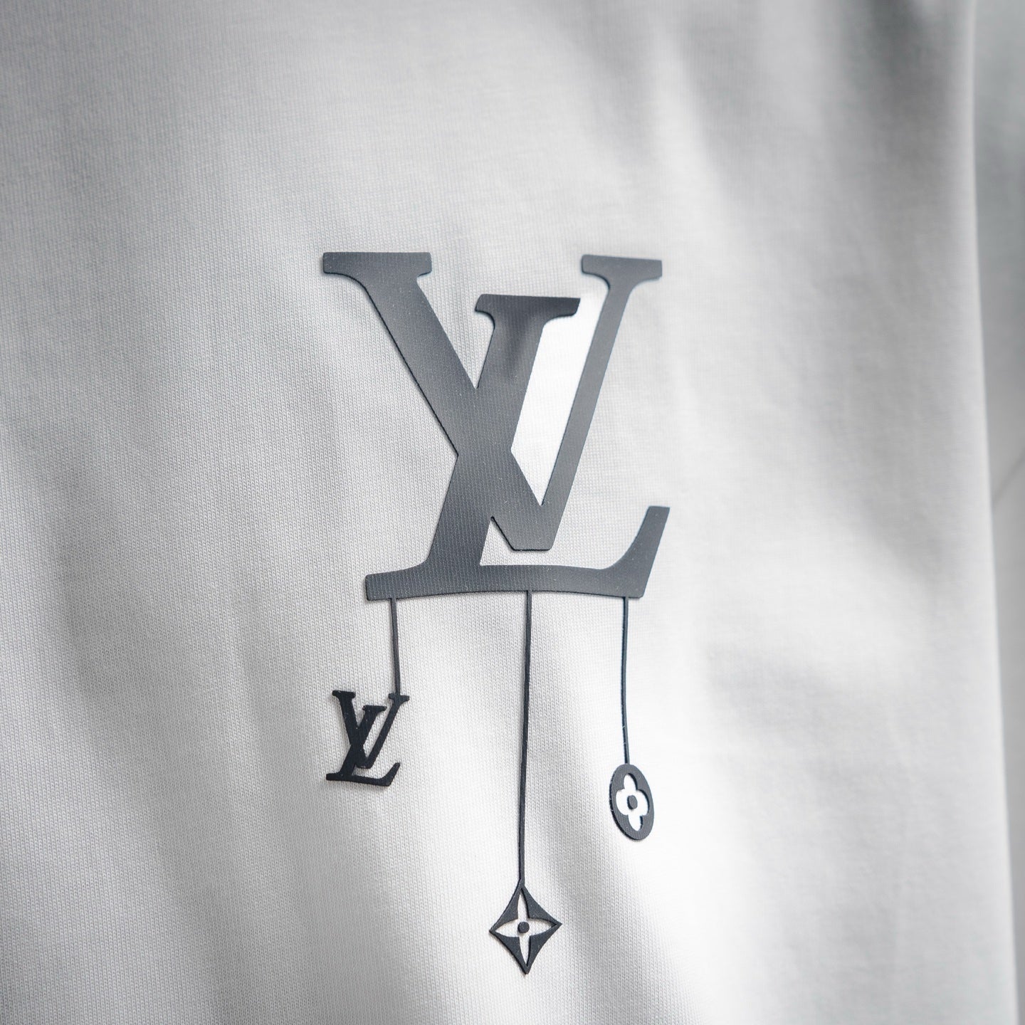 Louis Vuitton Logo White T-shirt