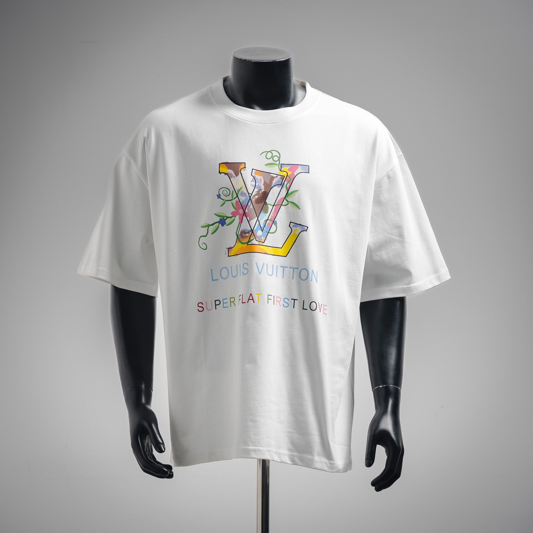 Louis Vuitton Super Flat First Love White T-shirt