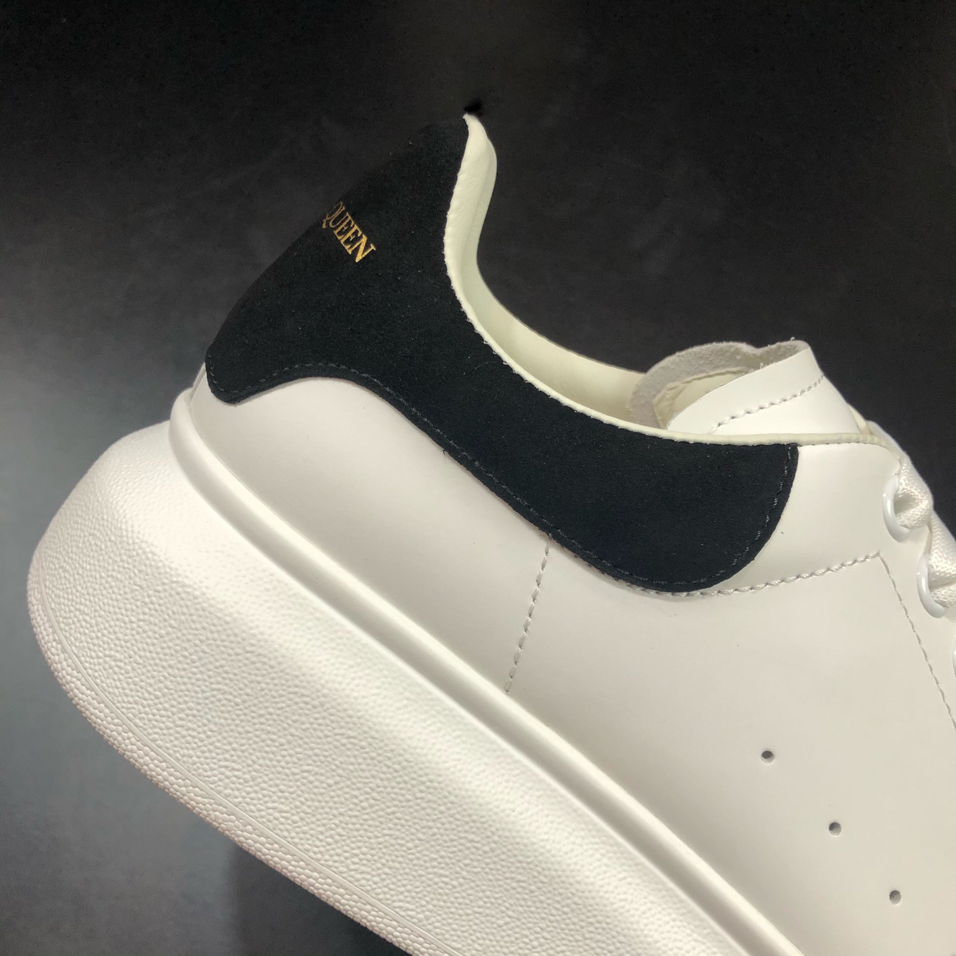 Alexander McQueen Oversized 'Black Suede'