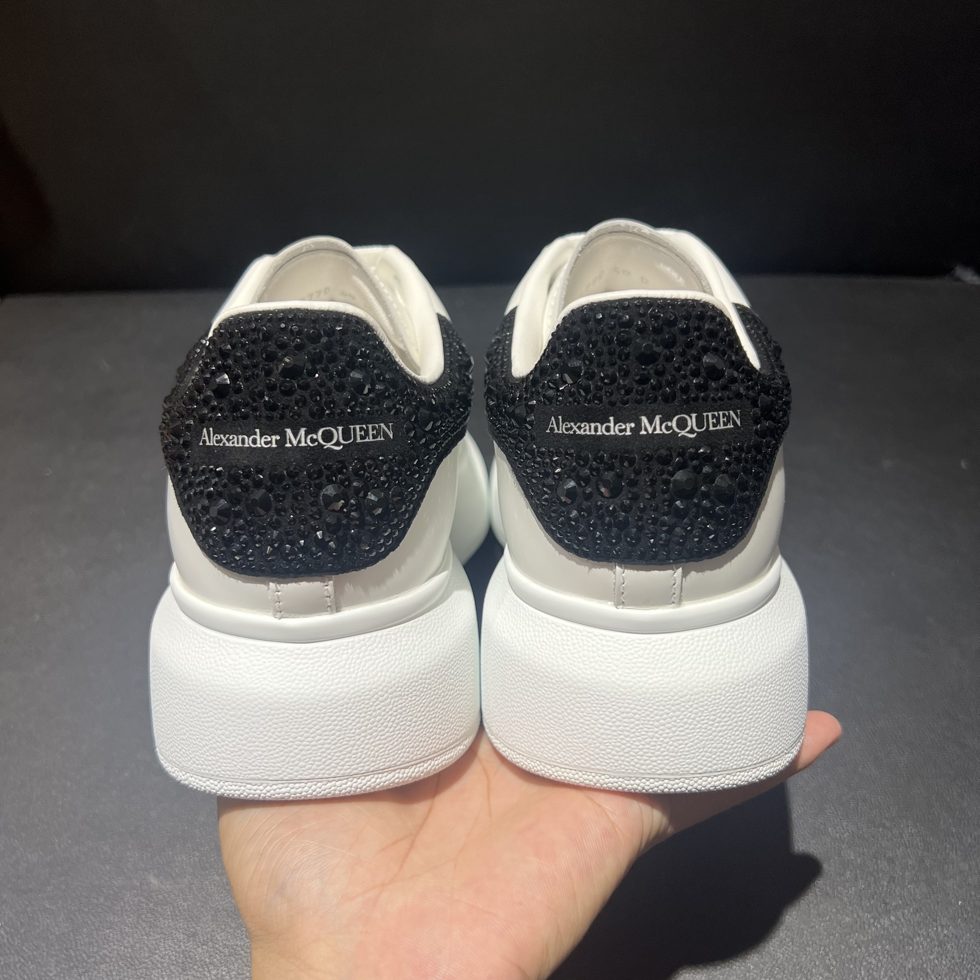 Alexander McQueen Oversized 'Black Crystal'