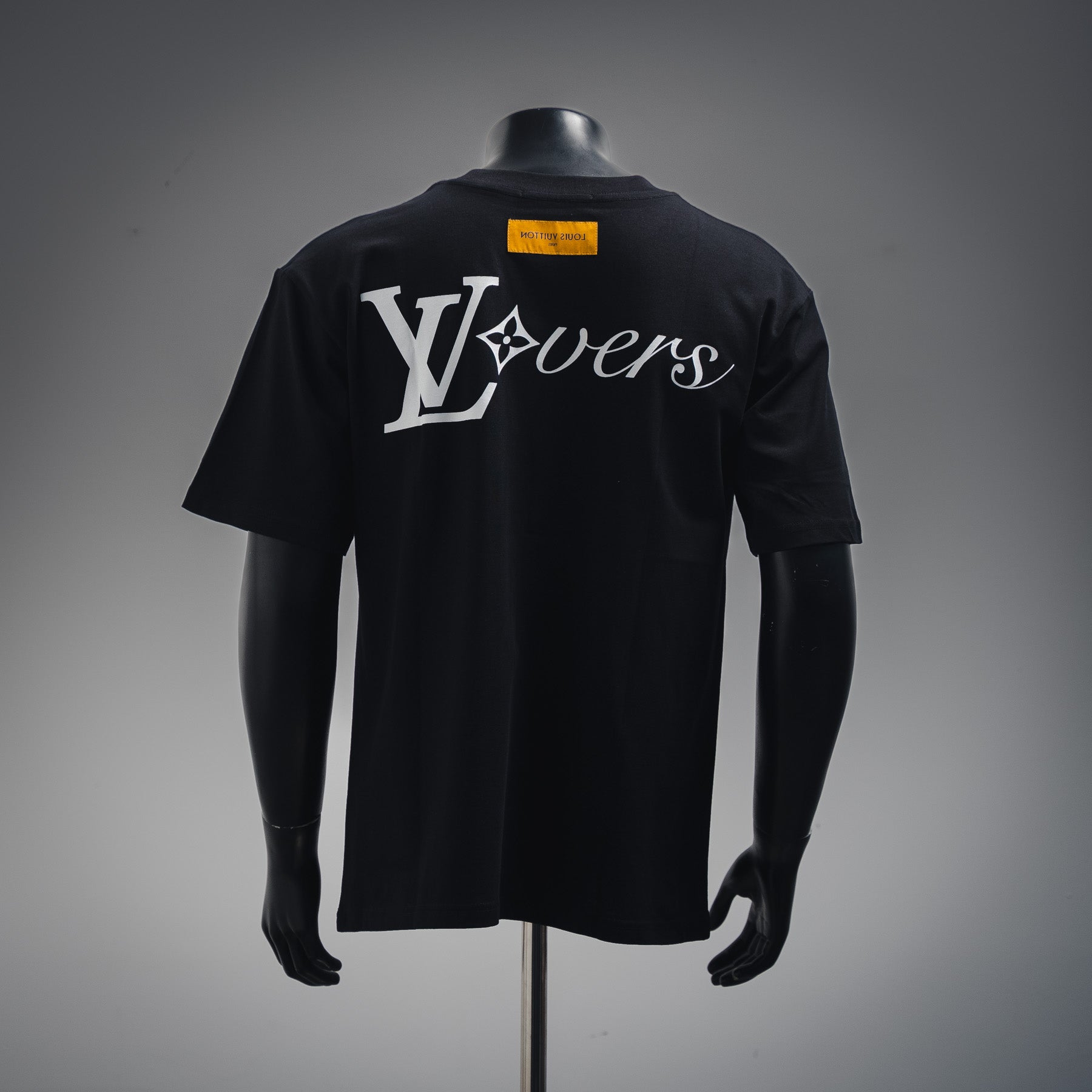 Louis Vuitton Lovers Black T-shirt