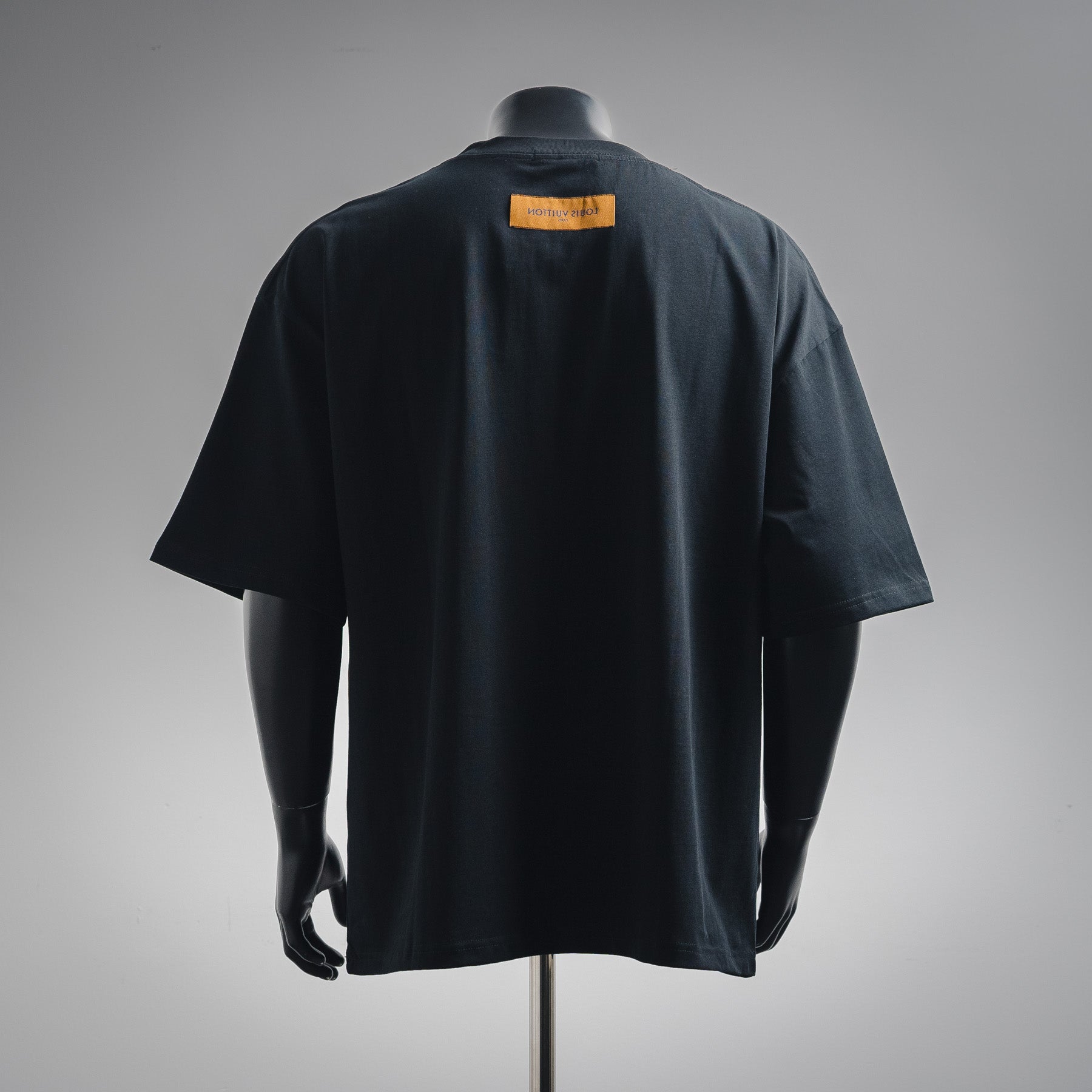 Louis Vuitton Logo Black T-shirt