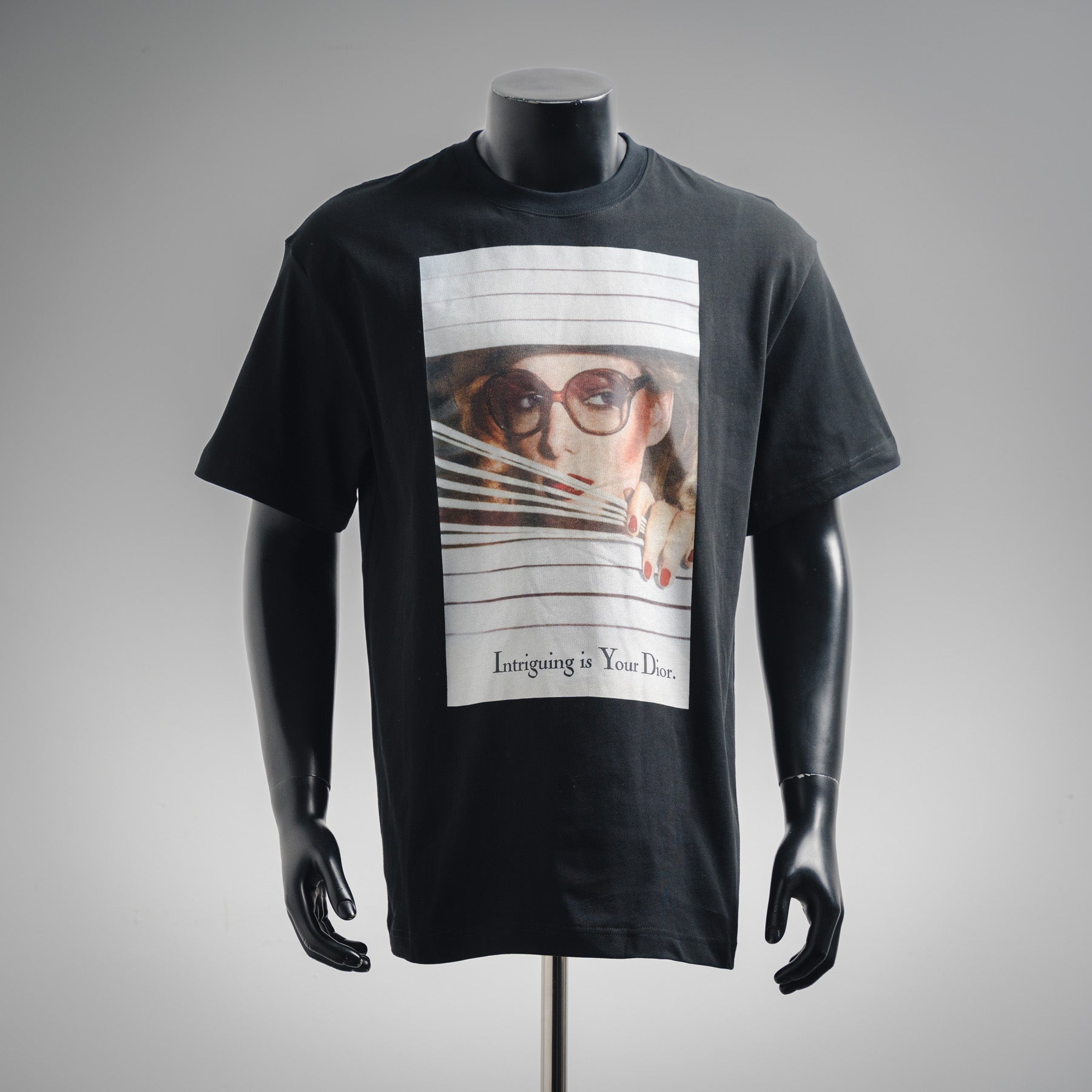 Christian Dior Intriguing is Your Dior Black T-Shirt