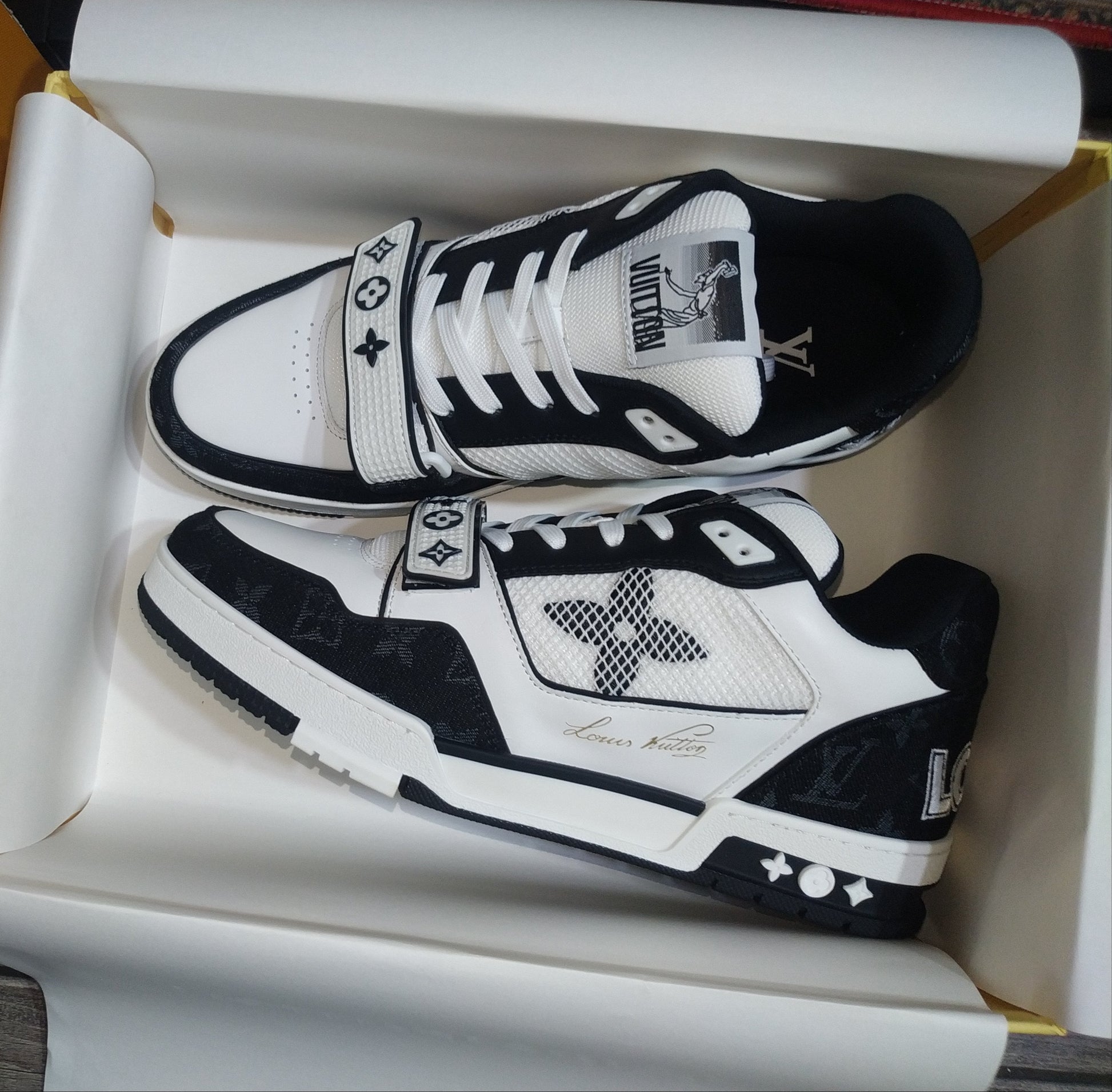 Louis Vuitton LV Trainer Switch 'Black'
